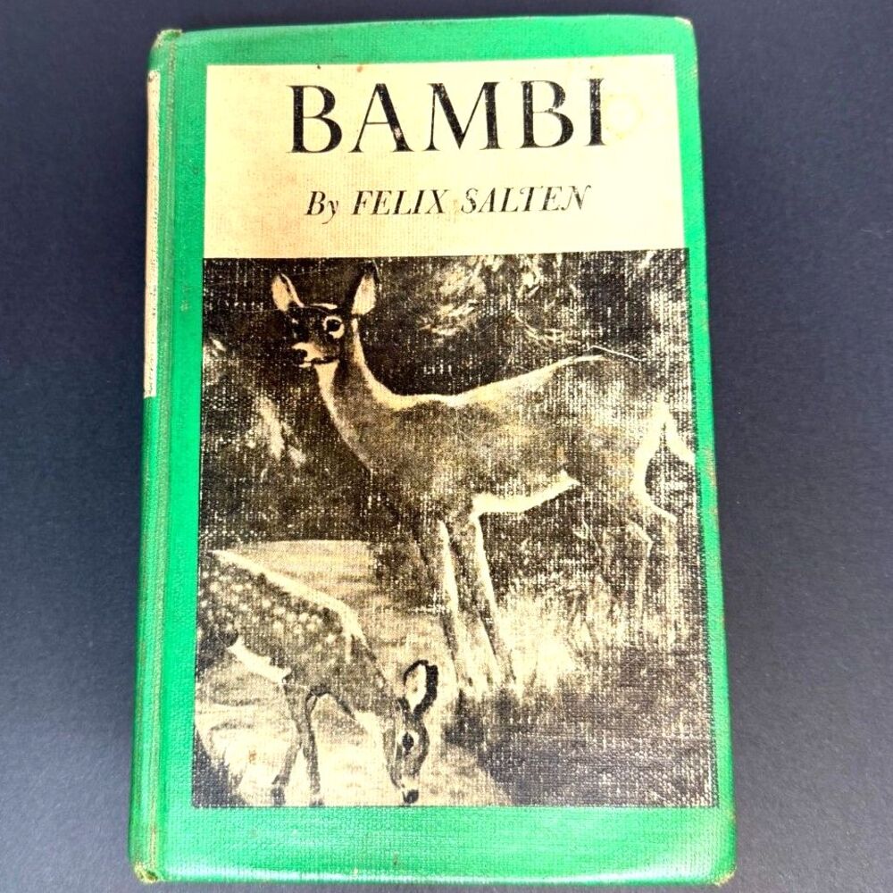 VTG 1929 BAMBI Felix Salten Whittaker Chambers Kurt Wiese Simons & Schuster HC